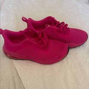Vibrant Pink Athletic Sneakers